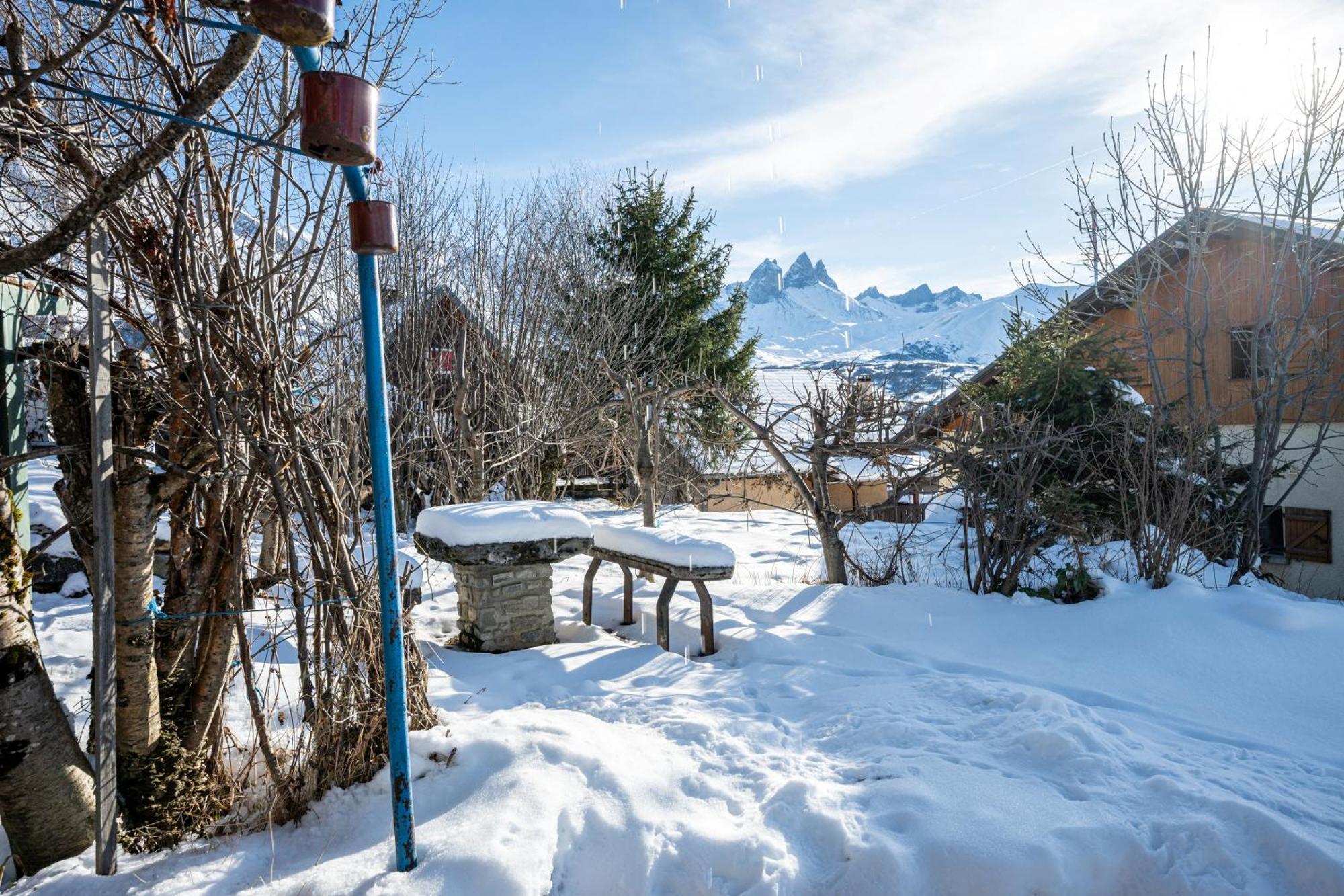 Chalet Les Aiguilles Albiez-Montrond Exterior foto