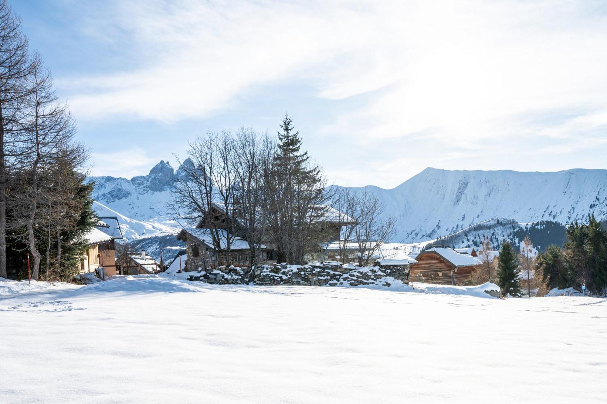 Chalet Les Aiguilles Albiez-Montrond Exterior foto